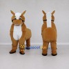 Custom Brown and White Four-Legged Horse Mascot Costume Adult Full Body Suit for Farm Events Custom Brown and White Four-Legged Horse Mascot Costume Adult Full Body Suit for Farm Events