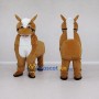 Custom Brown and White Four-Legged Horse Mascot Costume Adult Full Body Suit for Farm Events
