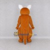 Custom Orange and White Kangaroo with a Joey Mascot Costume Adult Full Body Suit for Wildlife Events Custom Orange and White Kangaroo with a Joey Mascot Costume Adult Full Body Suit for Wildlife Events