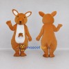 Custom Orange and White Kangaroo with a Joey Mascot Costume Adult Full Body Suit for Wildlife Events Custom Orange and White Kangaroo with a Joey Mascot Costume Adult Full Body Suit for Wildlife Events