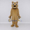 Custom Tan Dog Character Mascot Costume Adult Full Body Suit for Community Events Custom Tan Dog Character Mascot Costume Adult Full Body Suit for Community Events