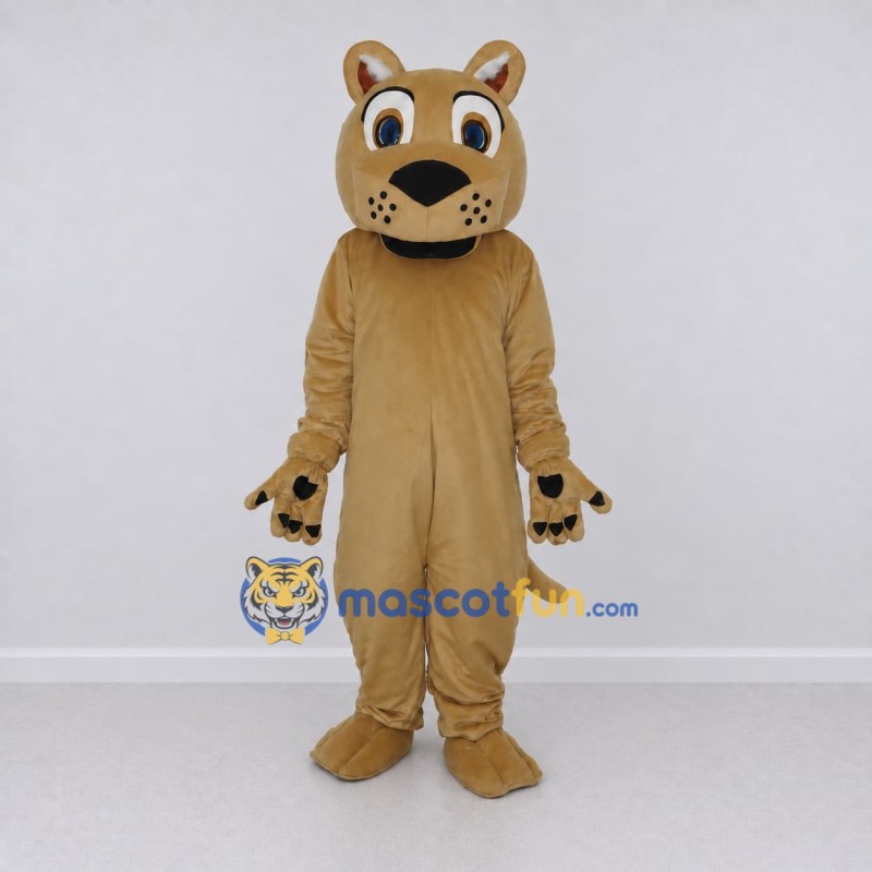Custom Tan Dog Character Mascot Costume Adult Full Body Suit for Community Events Custom Tan Dog Character Mascot Costume Adult Full Body Suit for Community Events