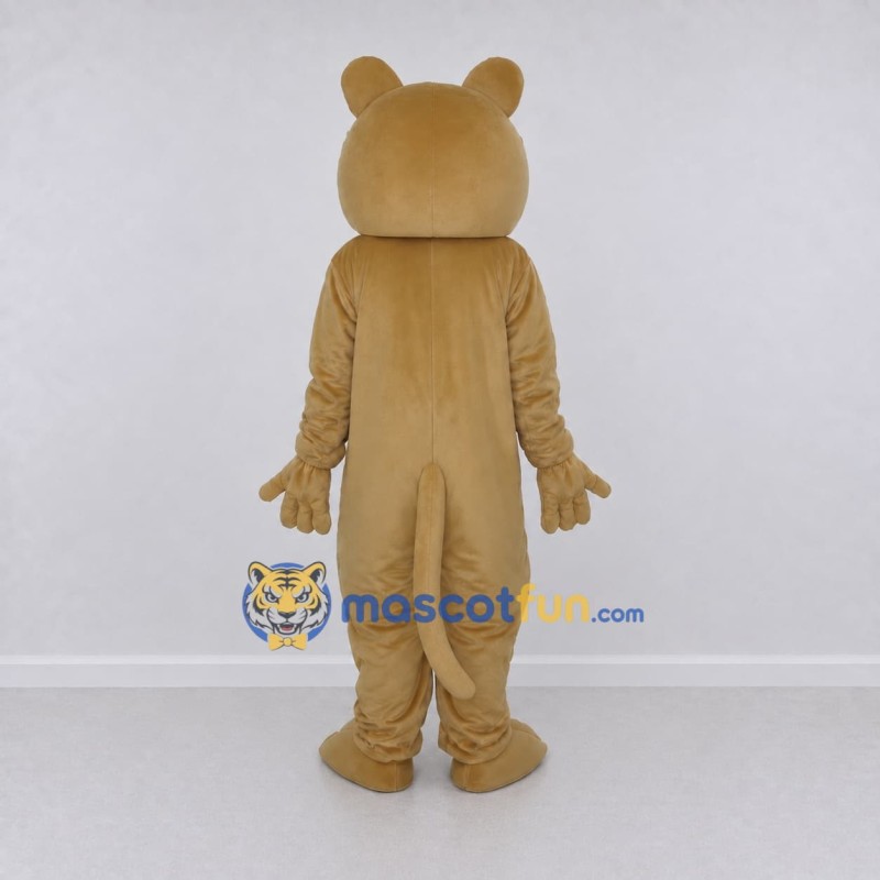 Custom Tan Dog Character Mascot Costume Adult Full Body Suit for Community Events Custom Tan Dog Character Mascot Costume Adult Full Body Suit for Community Events