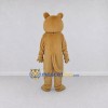 Custom Tan and White Dog Character Mascot Costume Adult Full Body Suit for Community Events Custom Tan and White Dog Character Mascot Costume Adult Full Body Suit for Community Events
