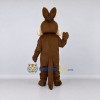Custom Brown and Cream Coyote Character Mascot Costume Adult Full Body Suit for Theme Parties Custom Brown and Cream Coyote Character Mascot Costume Adult Full Body Suit for Theme Parties