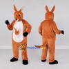 Custom Orange and White Kangaroo with a Joey Mascot Costume Adult Full Body Suit for Wildlife Events Custom Orange and White Kangaroo with a Joey Mascot Costume Adult Full Body Suit for Wildlife Events