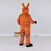Custom Orange and White Kangaroo with a Joey Mascot Costume Adult Full Body Suit for Wildlife Events Custom Orange and White Kangaroo with a Joey Mascot Costume Adult Full Body Suit for Wildlife Events