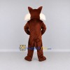 Custom Dark Brown and White Fox Character Mascot Costume Adult Full Body Suit for Wildlife Events