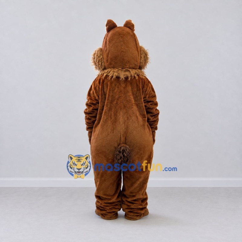 Custom Brown and Tan Squirrel Character Mascot Costume Adult Full Body Suit for Community Events Custom Brown and Tan Squirrel Character Mascot Costume Adult Full Body Suit for Community Events