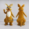 Custom Golden Brown and White Kangaroo Mascot Costume Adult Full Body Suit for Wildlife Events Custom Golden Brown and White Kangaroo Mascot Costume Adult Full Body Suit for Wildlife Events