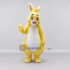 Custom Yellow and White Rabbit Mascot Costume Adult Full Body Suit for Easter Events Custom Yellow and White Rabbit Mascot Costume Adult Full Body Suit for Easter Events