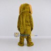 Custom Olive Green and Yellow Dog Mascot Costume Adult Full Body Suit for Community Events Custom Olive Green and Yellow Dog Mascot Costume Adult Full Body Suit for Community Events
