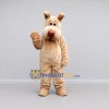 Custom Cream Dog Character Mascot Costume Adult Full Body Suit for Community Events Custom Cream Dog Character Mascot Costume Adult Full Body Suit for Community Events