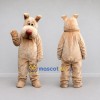 Custom Cream Dog Character Mascot Costume Adult Full Body Suit for Community Events Custom Cream Dog Character Mascot Costume Adult Full Body Suit for Community Events
