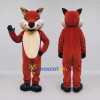 Custom Red Brown and Cream Fox Mascot Costume Adult Full Body Suit for Wildlife Events Custom Red Brown and Cream Fox Mascot Costume Adult Full Body Suit for Wildlife Events