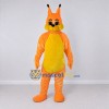 Custom Orange and Yellow Squirrel Mascot Costume Adult Full Body Suit for Wildlife Events Custom Orange and Yellow Squirrel Mascot Costume Adult Full Body Suit for Wildlife Events
