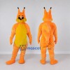 Custom Orange and Yellow Squirrel Mascot Costume Adult Full Body Suit for Wildlife Events Custom Orange and Yellow Squirrel Mascot Costume Adult Full Body Suit for Wildlife Events
