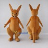 Custom Orange and Tan Kangaroo Mascot Costume Adult Full Body Suit for Wildlife Events Custom Orange and Tan Kangaroo Mascot Costume Adult Full Body Suit for Wildlife Events