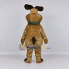 Custom Brown and Black Dog with a Collar Mascot Costume Adult Full Body Suit for Community Events Custom Brown and Black Dog with a Collar Mascot Costume Adult Full Body Suit for Community Events