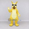 Custom Yellow and Cream Kangaroo in Sunglasses Mascot Costume Adult Full Body Suit for Outdoor Events Custom Yellow and Cream Kangaroo in Sunglasses Mascot Costume Adult Full Body Suit for Outdoor Events