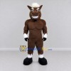 Custom Brown and White Muscular Horse Mascot Costume Adult Full Body Suit for Sports Events Custom Brown and White Muscular Horse Mascot Costume Adult Full Body Suit for Sports Events