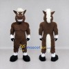 Custom Brown and White Muscular Horse Mascot Costume Adult Full Body Suit for Sports Events Custom Brown and White Muscular Horse Mascot Costume Adult Full Body Suit for Sports Events