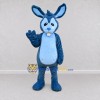 Custom Blue and Light Blue Rabbit Character Mascot Costume Adult Full Body Suit for School Events Custom Blue and Light Blue Rabbit Character Mascot Costume Adult Full Body Suit for School Events