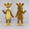 Custom Brown and Yellow Animal Character Mascot Costume Adult Full Body Suit for School Events Custom Brown and Yellow Animal Character Mascot Costume Adult Full Body Suit for School Events