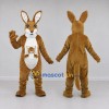 Custom Brown and White Kangaroo with a Joey Mascot Costume Adult Full Body Suit for Wildlife Events Custom Brown and White Kangaroo with a Joey Mascot Costume Adult Full Body Suit for Wildlife Events