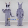 Custom Gray Donkey Mascot Costume Adult Full Body Suit for Farm Events