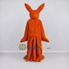 Custom Orange and Black Multi-Tailed Fantasy Fox Mascot Costume Adult Full Body Suit for Theme Parties Custom Orange and Black Multi-Tailed Fantasy Fox Mascot Costume Adult Full Body Suit for Theme Parties