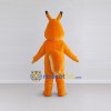 Custom Orange and White Squirrel Mascot Costume Adult Full Body Suit for Wildlife Events Custom Orange and White Squirrel Mascot Costume Adult Full Body Suit for Wildlife Events