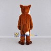 Custom Brown and White Fox Mascot Costume Adult Full Body Suit for Wildlife Events Custom Brown and White Fox Mascot Costume Adult Full Body Suit for Wildlife Events