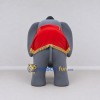 Custom Gray and Red Elephant with a Saddle Blanket Mascot Costume Adult Full Body Suit for Theme Parties Custom Gray and Red Elephant with a Saddle Blanket Mascot Costume Adult Full Body Suit for Theme Parties