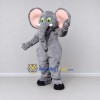 Custom Gray and Pink Elephant Mascot Costume Adult Full Body Suit for Wildlife Events Custom Gray and Pink Elephant Mascot Costume Adult Full Body Suit for Wildlife Events