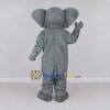 Custom Gray and Pink Elephant Mascot Costume Adult Full Body Suit for Wildlife Events
