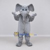 Custom Gray Elephant Mascot Costume Adult Full Body Suit for Wildlife Events Custom Gray Elephant Mascot Costume Adult Full Body Suit for Wildlife Events