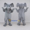 Custom Gray Elephant Mascot Costume Adult Full Body Suit for Wildlife Events Custom Gray Elephant Mascot Costume Adult Full Body Suit for Wildlife Events
