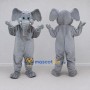 Custom Gray Elephant Mascot Costume Adult Full Body Suit for Wildlife Events