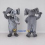 Custom Gray Elephant Mascot Costume Adult Full Body Suit for Wildlife Events