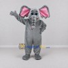 Custom Gray and Pink Elephant Mascot Costume Adult Full Body Suit for Wildlife Events Custom Gray and Pink Elephant Mascot Costume Adult Full Body Suit for Wildlife Events