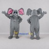 Custom Gray and Pink Elephant Mascot Costume Adult Full Body Suit for Wildlife Events Custom Gray and Pink Elephant Mascot Costume Adult Full Body Suit for Wildlife Events
