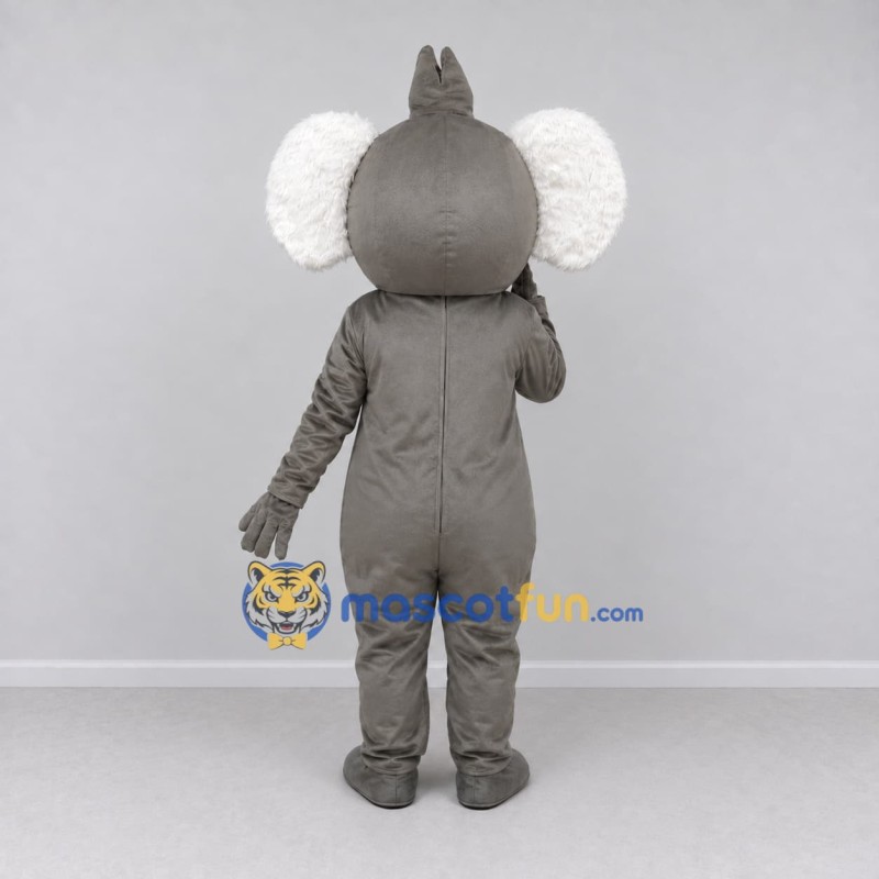 Custom Gray and White Koala Mascot Costume Adult Full Body Suit for Wildlife Events