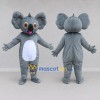Custom Gray and White Koala Character Mascot Costume Adult Full Body Suit for Wildlife Events Custom Gray and White Koala Character Mascot Costume Adult Full Body Suit for Wildlife Events