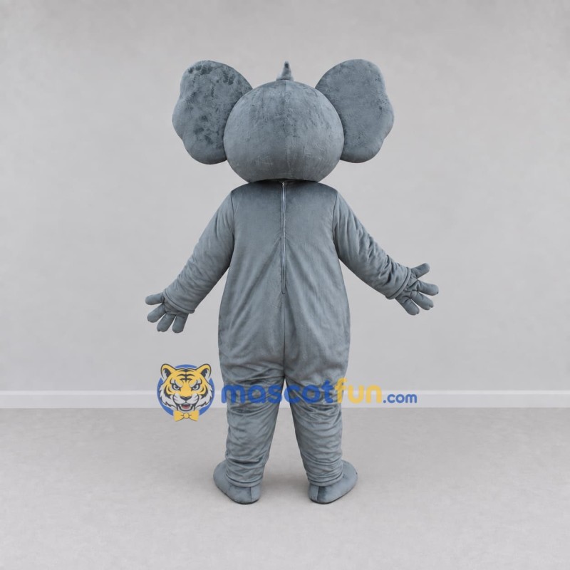 Custom Gray and White Koala Character Mascot Costume Adult Full Body Suit for Wildlife Events Custom Gray and White Koala Character Mascot Costume Adult Full Body Suit for Wildlife Events