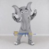 Custom Gray Elephant Mascot Costume Adult Full Body Suit for Wildlife Events Custom Gray Elephant Mascot Costume Adult Full Body Suit for Wildlife Events