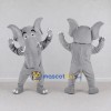 Custom Gray Elephant Mascot Costume Adult Full Body Suit for Wildlife Events Custom Gray Elephant Mascot Costume Adult Full Body Suit for Wildlife Events