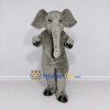 Custom Gray Elephant Mascot Costume Adult Full Body Suit for Wildlife Events Custom Gray Elephant Mascot Costume Adult Full Body Suit for Wildlife Events