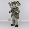 Custom Gray Mammoth Character Mascot Costume Adult Full Body Suit for Wildlife Events Custom Gray Mammoth Character Mascot Costume Adult Full Body Suit for Wildlife Events