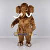 Custom Brown Mammoth Mascot Costume Adult Full Body Suit for Wildlife Events